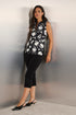 Shan Sofia Zipped sleeveless polo top